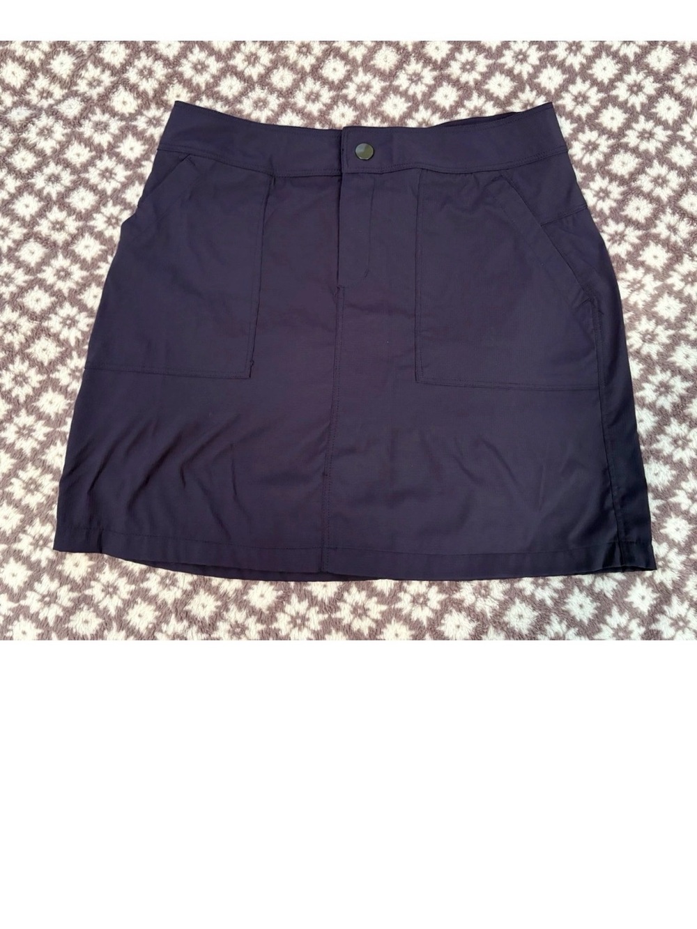 Boston Traders Size Small Navy Mini Skort Skirt with Front Pockets